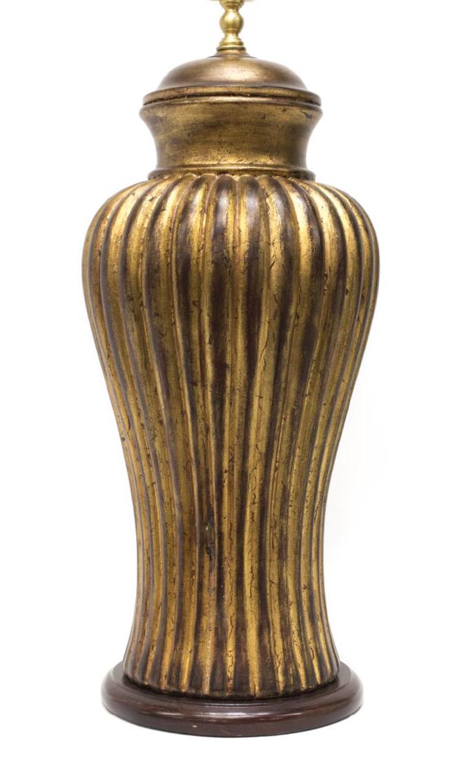 WILDWOOD LAMPS & ACCENTS URN GILTWOOD TABLE LAMP (1 of 2)