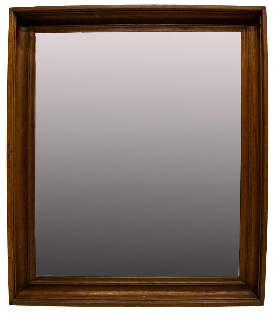 AMERICAN VICTORIAN CARVED WALL MIRROR EARLY 20THC (1 of 1)