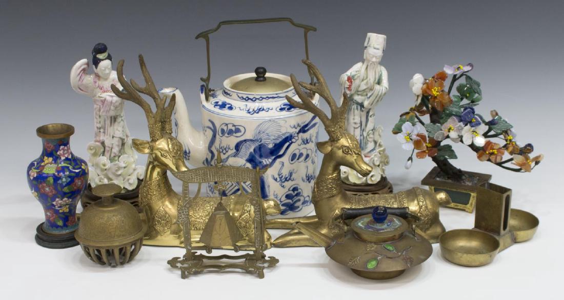 (13) COLLECTON OF ASIAN DECORATIVE ITEMS (1 of 5)