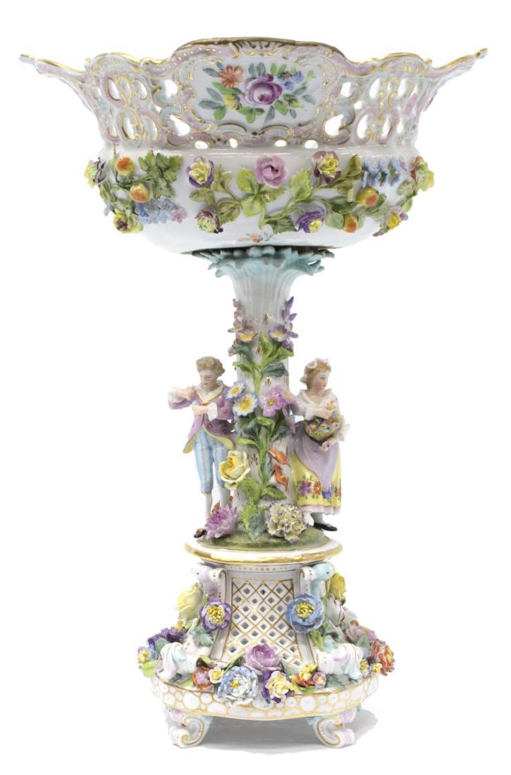 CARL THIEME POTSCHAPPEL PORCELAIN COMPOTE (1 of 7)