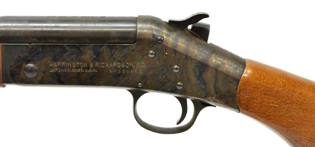 H&R TOPPER MODEL 58 SHOTGUN, 20 GAUGE: Harrington & Richardson Topper Model 58 shotgun, 20 gauge, 3" chamber, 28" barrel, walnut stock, SN AM330XXX *REQUIRES TRANSFER BY FFL LICENSEE Start Price: $80.00