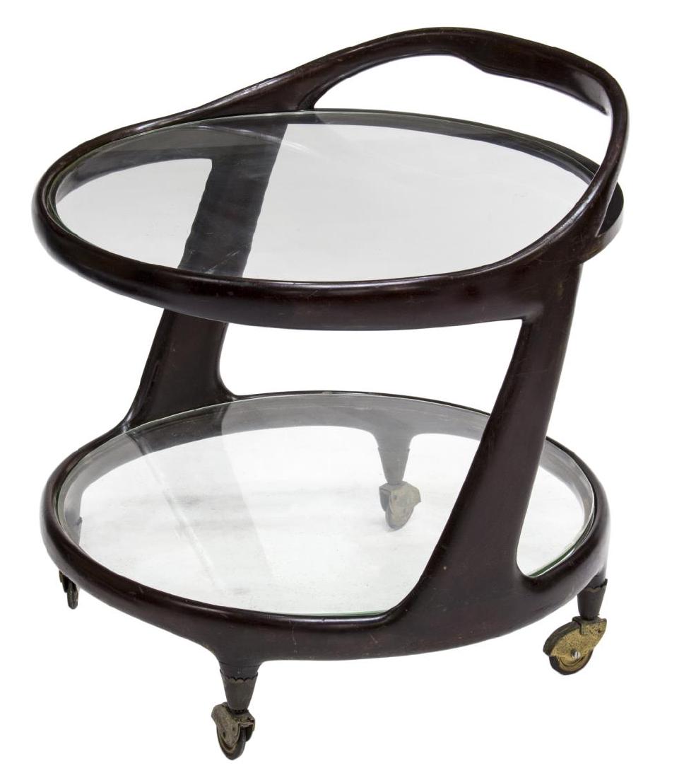 ITALIAN MID-CENTURY MODERN ROLLING SERVICE CART (1 of 2)