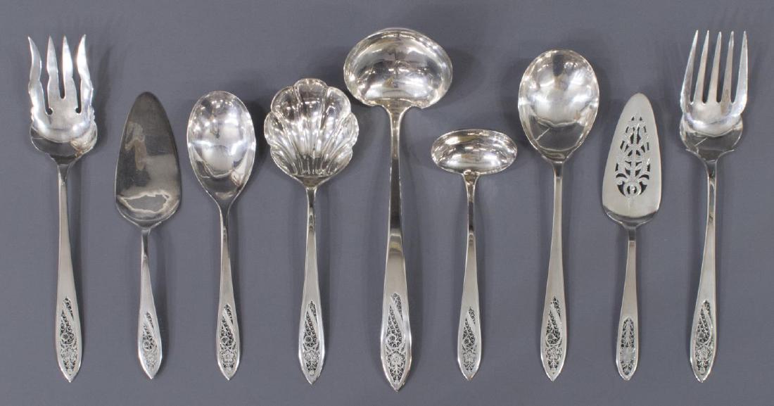 (9) COLLECTION OF INDONESIAN SILVER SERVING ITEMS (1 of 4)