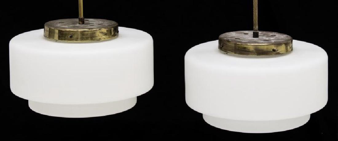 (2) ITALIAN PENDANT LAMPS, STILNOVO ATTRIBUTED (1 of 3)