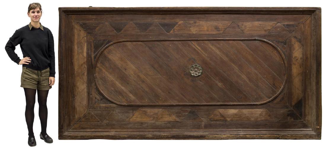 BRITISH COLONIAL STYLE TEAKWOOD PANELED CEILING (1 of 4)