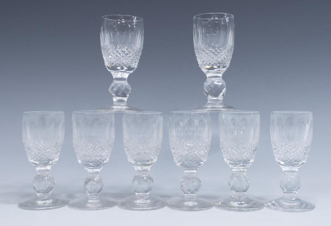 (8) WATERFORD CRYSTAL COLLEEN CORDIAL STEMWARE (1 of 3)