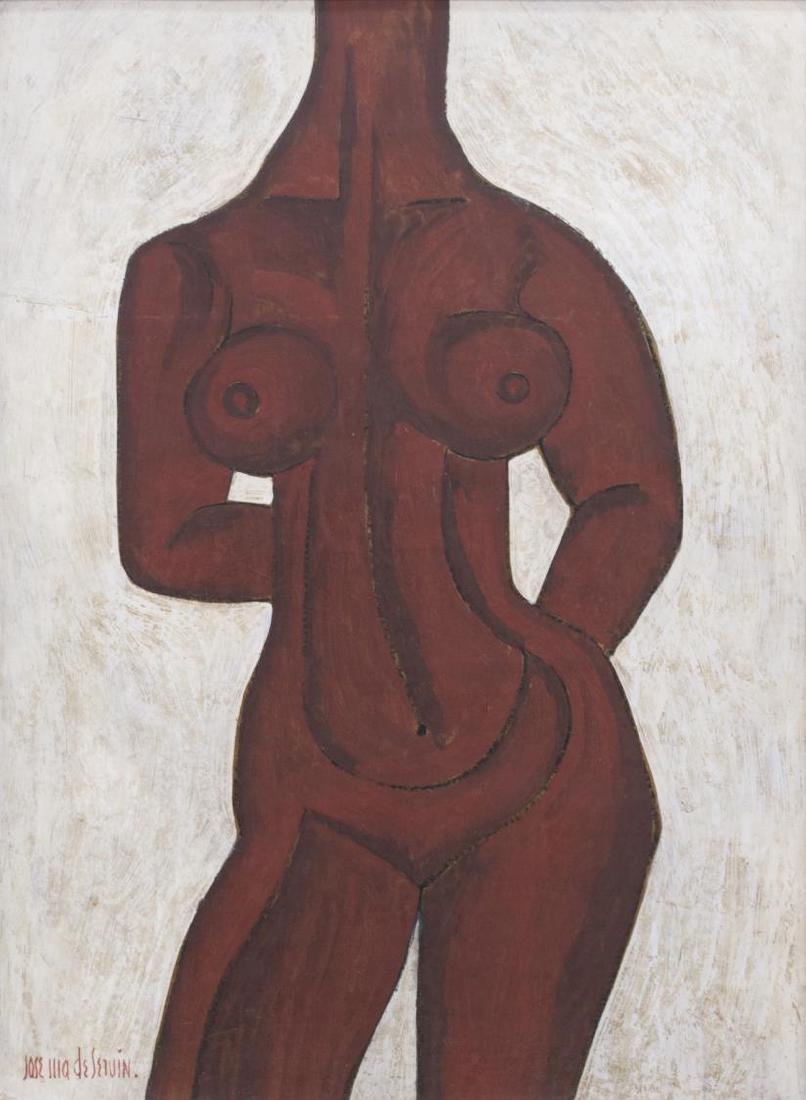 JOSE MARIA DE SERVIN (MEXICO/AZ) FIGURE PAINTING (1 of 3)