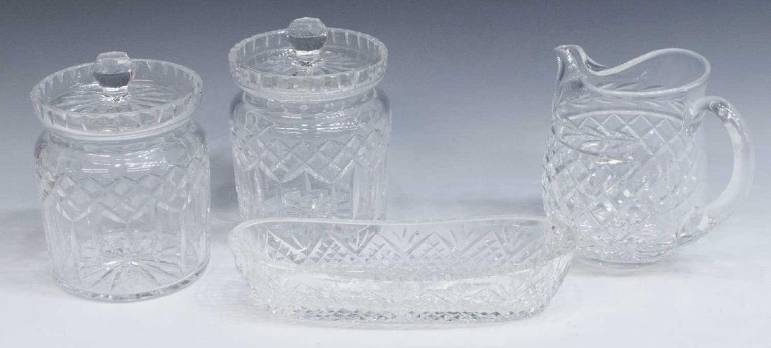 (4) WATERFORD CUT CRYSTAL SERVICE & TABLEWARE (1 of 4)