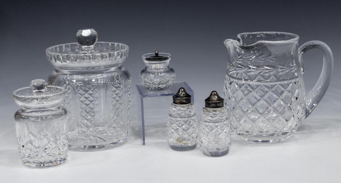 (6) WATERFORD CUT CRYSTAL SERVICE & TABLEWARE (1 of 2)
