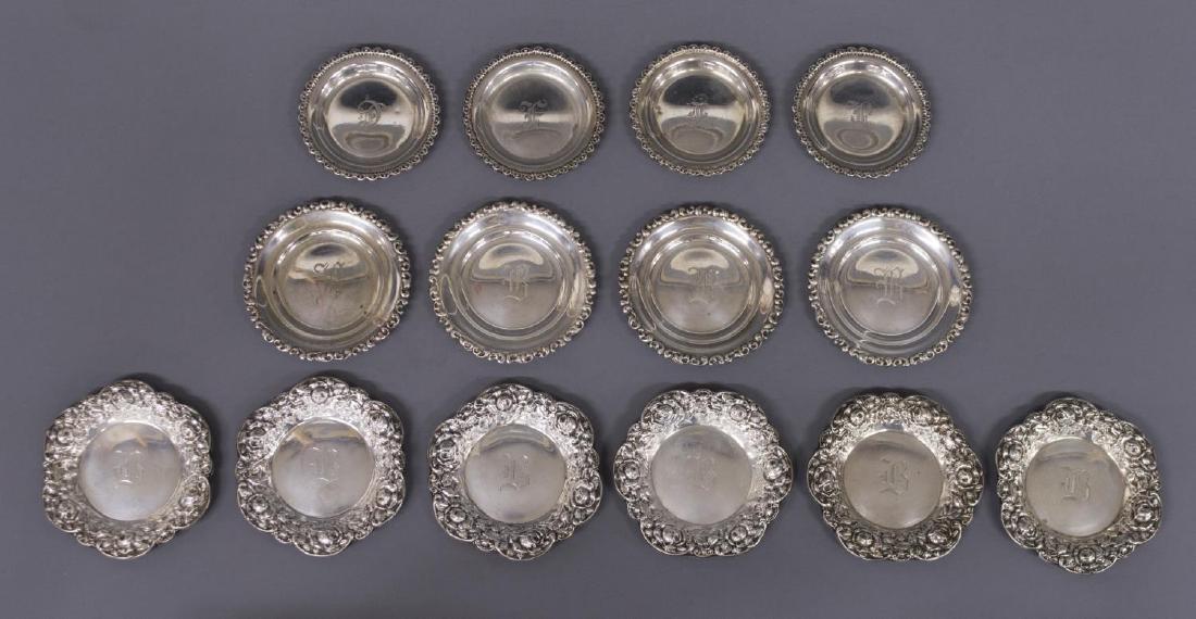 (14) COLLECTION OF STERLING SILVER TABLE ITEMS (1 of 2)