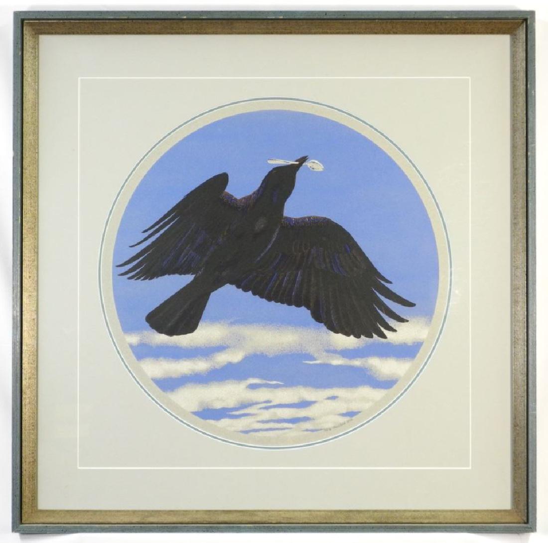 Colour serigraph sign. Alex Colville 1972 28/70, 19" (1 of 6)