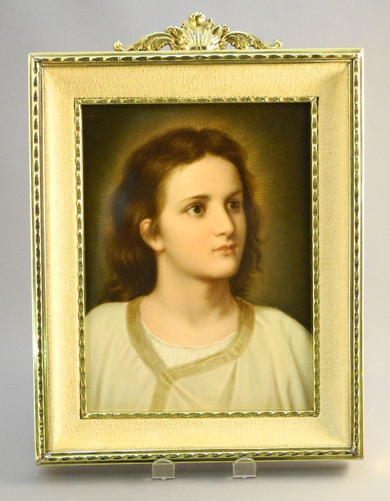 Early 19th century painted KPM porcelain plaque in (1 of 5)