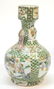 Pair of bottle shaped Chinese Export porcelain vases on - 4