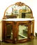 Victorian carved walnut mirrored and mirror back - 2