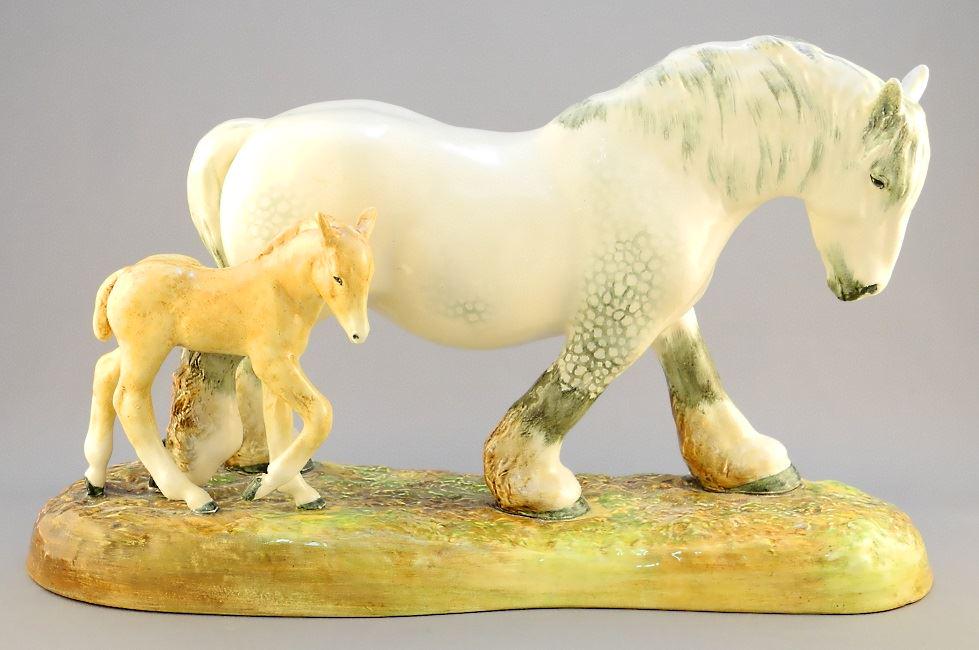 Royal Doulton figure HN2523 "Pride of The Shires", 15". (1 of 7)