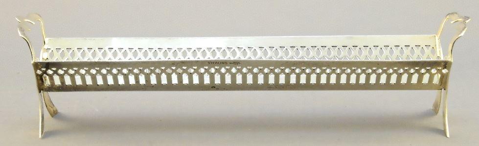 Sterling Silver Sugar Cube Rack, 6 1/2" Long (1 of 7)