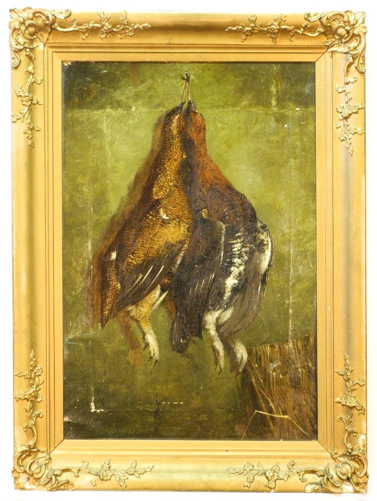 Oil on canvas signed John Christopher Bell 1885, 24" x (1 of 5)