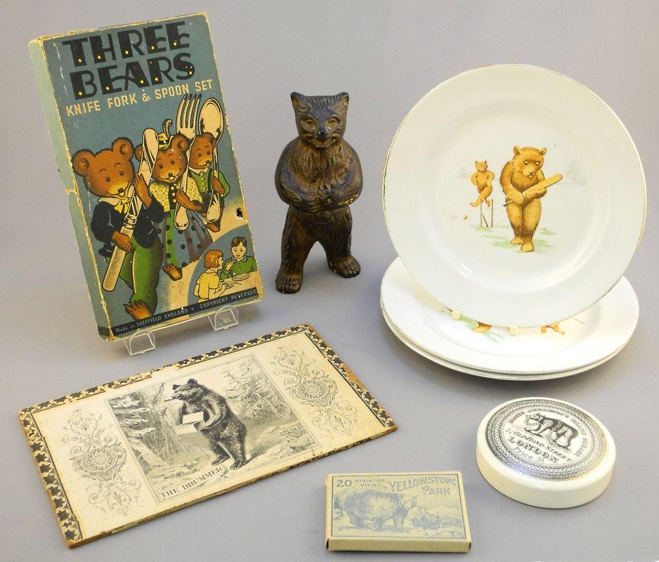 Collection of Bear related items: "Teddy & the Bear" (1 of 2)