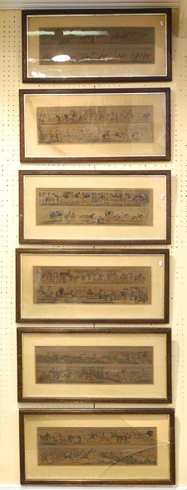 Six sporting & coaching prints after Henry Thomas (1 of 2)