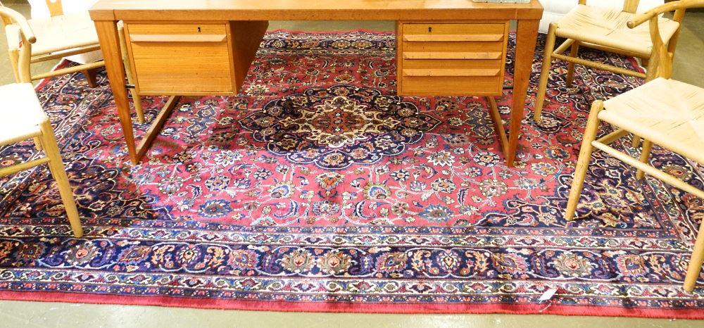 Mashad carpet approximately 8'2" x 11'11". (1 of 4)