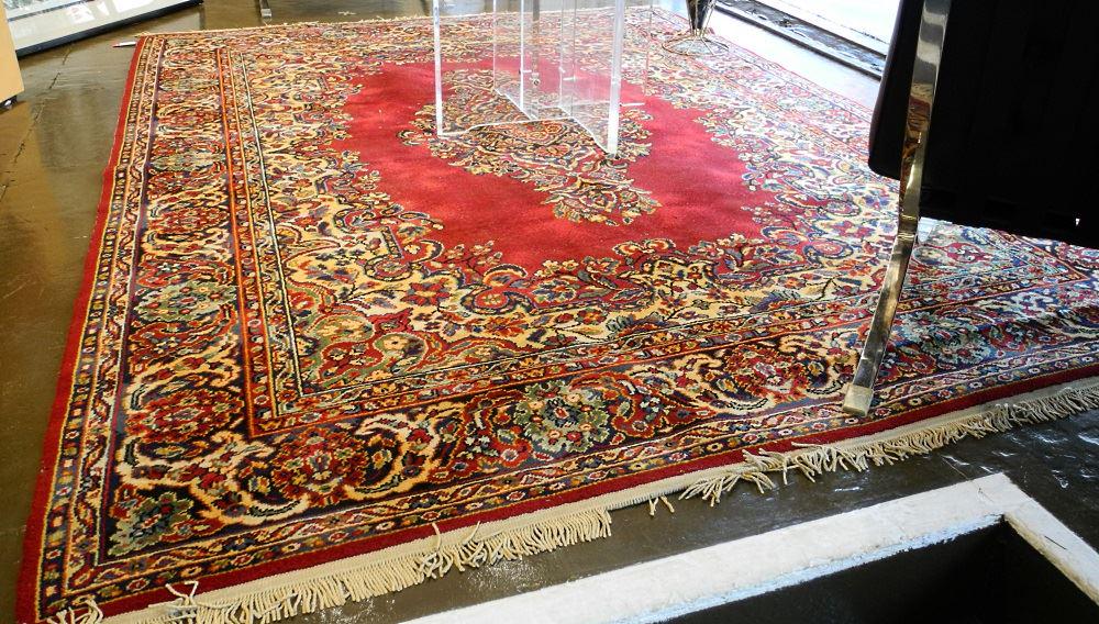 Sarukhan wool rug, 8'10" x 6'6". (1 of 3)