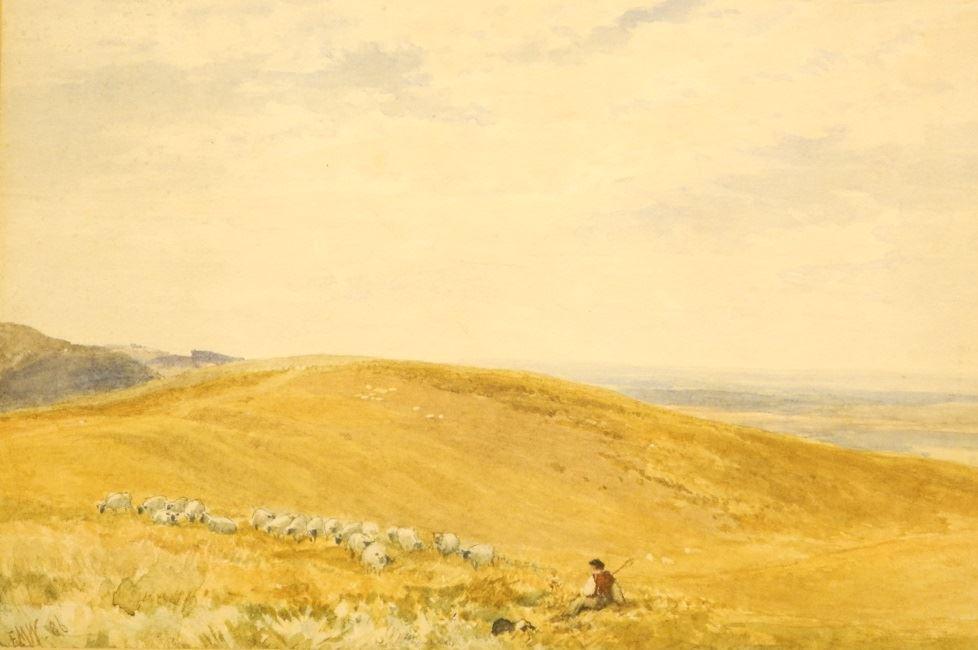 Watercolour mongogr. EMG '86 (Edmund Morison Wimperis), (1 of 4)