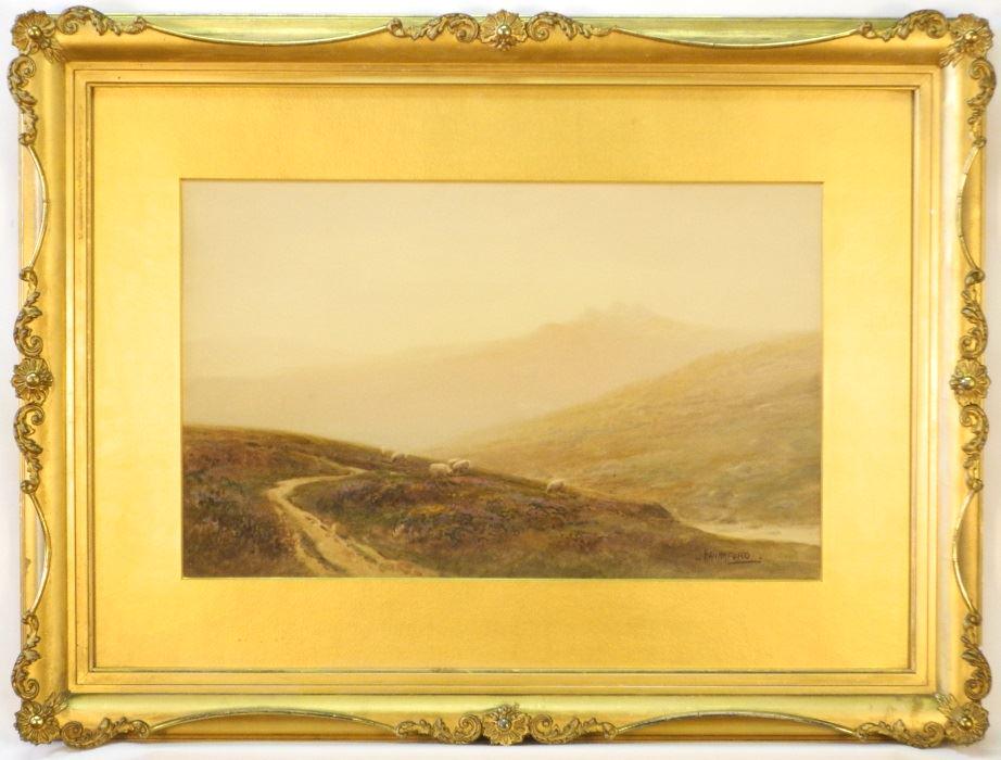 Watercolour signed (Charles E.) Hannaford, 11 x 17 (1 of 5)