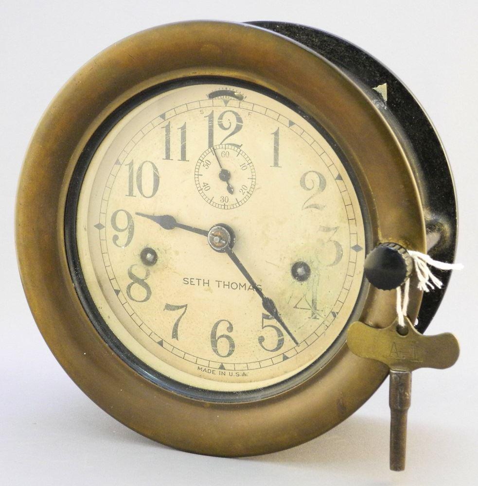 Seth Thomas Wall Clock.: Seth Thomas Wall Clock.