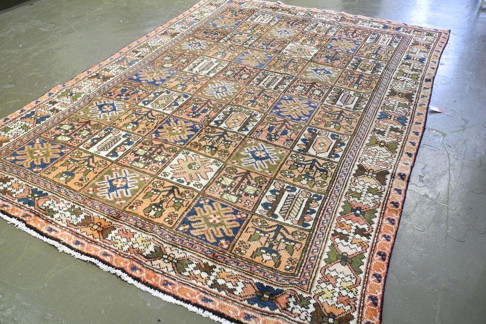 Bakhtiar Carpet approximately, 9'8" x 6'7". (1 of 5)