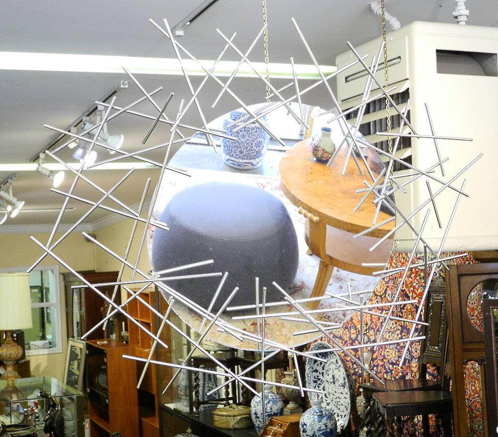 Alessi Blow Up Mirror, 32" x 28". (1 of 2)