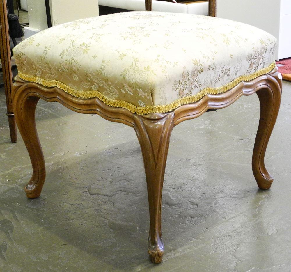 Louis XV style Foot Stool, 16" high. (1 of 3)