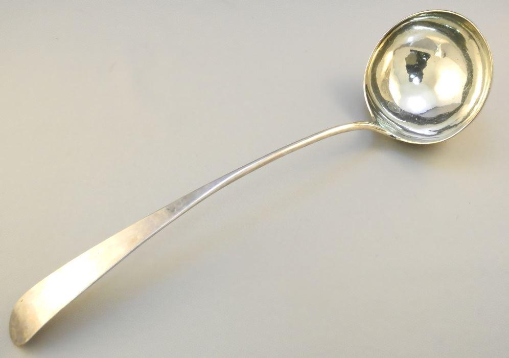 Georgian Scottish silver ladle. (1 of 7)
