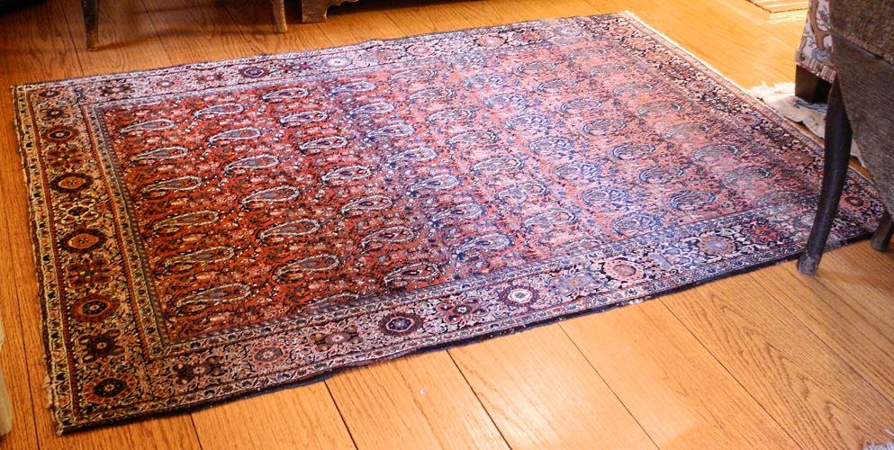 Afshar Boteh carpet, approximately 6'2" x 4'3". (1 of 5)