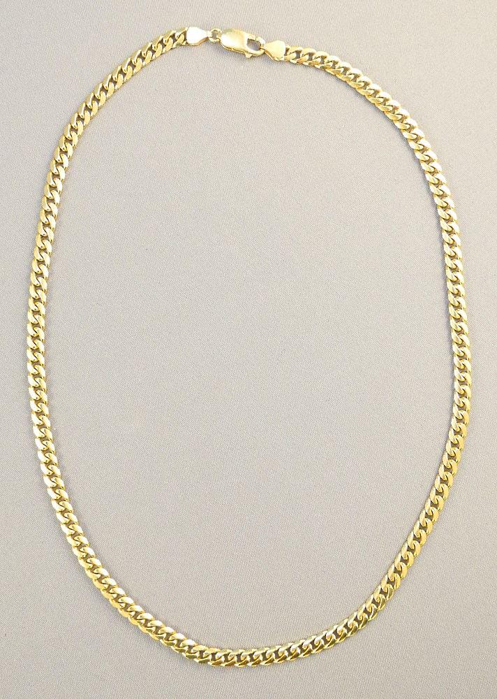 18K gold Byzantine link necklace. (1 of 4)