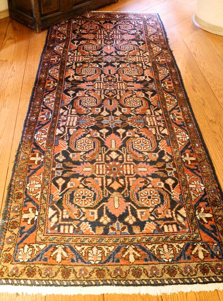 Hamadan runner, approximately 10' x 3'8". (1 of 5)