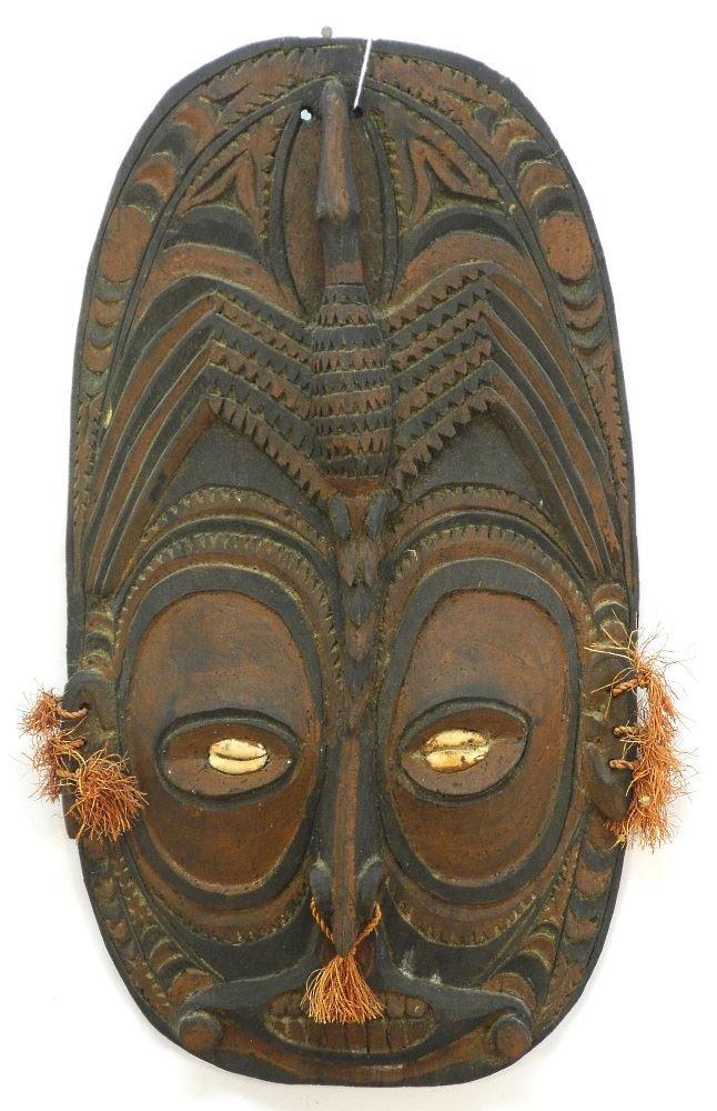 Papua New Guinea Mask, 23 1/2" high. (1 of 3)
