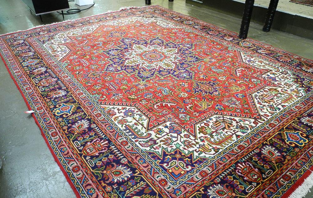 Handknotted Persian Carpet approximately 13'2" x 9'7". (1 of 9)