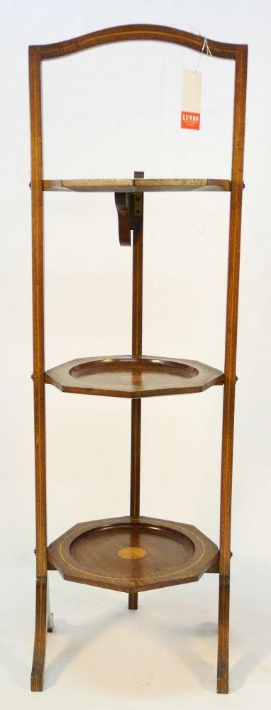 Edwardian Folding Curate Stand. (1 of 5)
