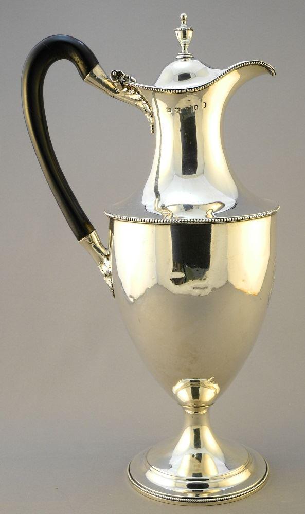 Georgian Silver Ewer Hester Bateman/ London/ 1787, 13 (1 of 12)
