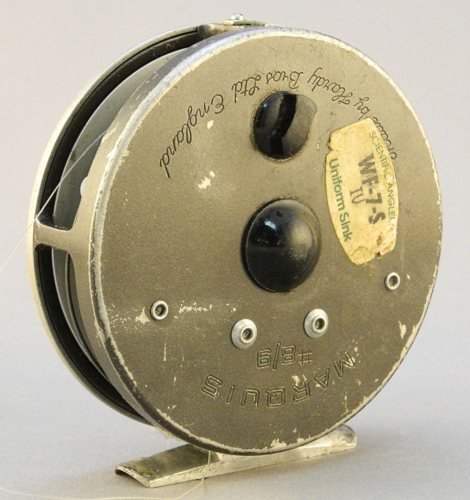 Hardy Bros Ltd. England Marquis #8/9 Reel, 3 5/8" (1 of 7)