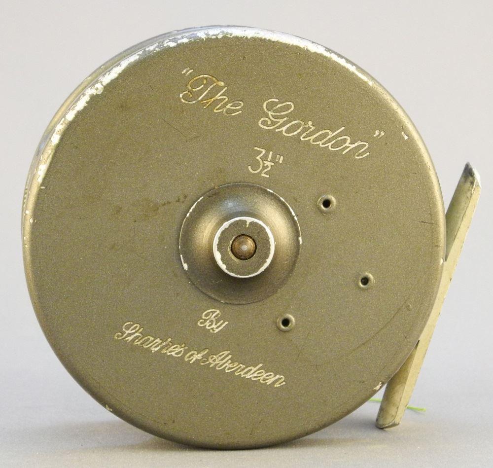 Sharpe's of Aberdeen " The Gordon 3 1/2"" Reel, 3 1/2": Sharpe's of Aberdeen " The Gordon 3 1/2"" Reel, 3 1/2" diameter.