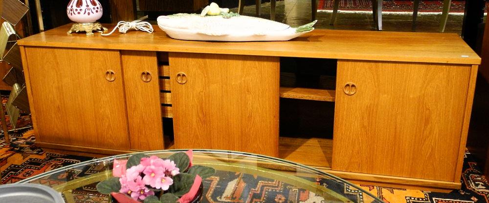 Danish Modern Style Low Sideboard. (1 of 2)