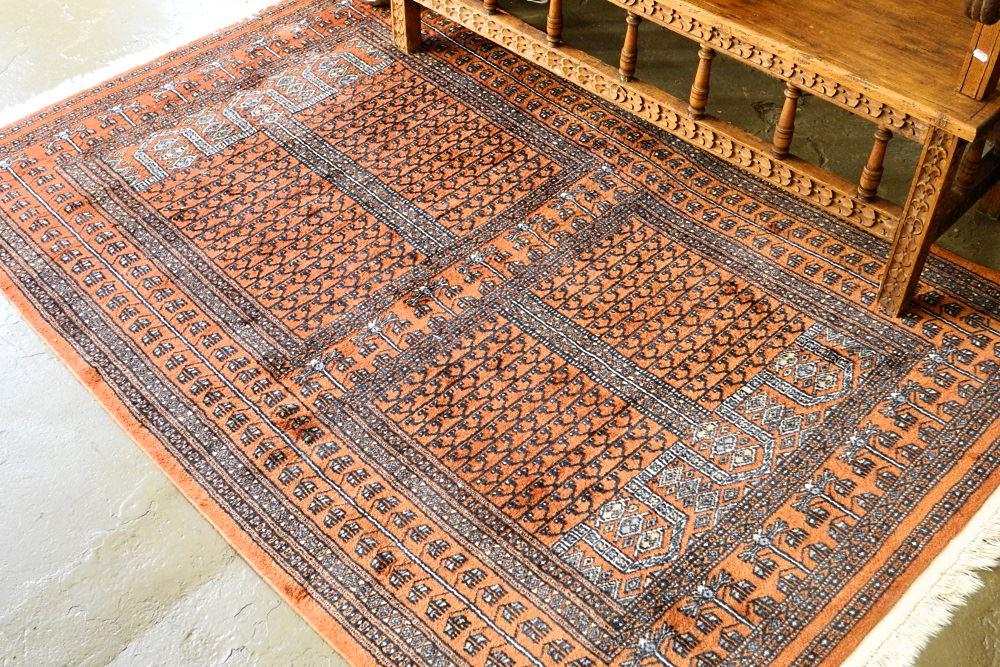 Hand Knotted Persian Carpet, approximately 6'8" x 4'3". (1 of 1)