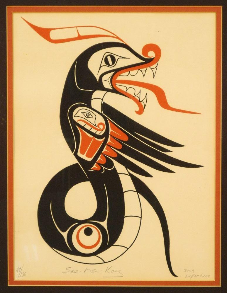 Limited Print 49/130 Signed Doug Lafortune, 13 1/2" x (1 of 3)