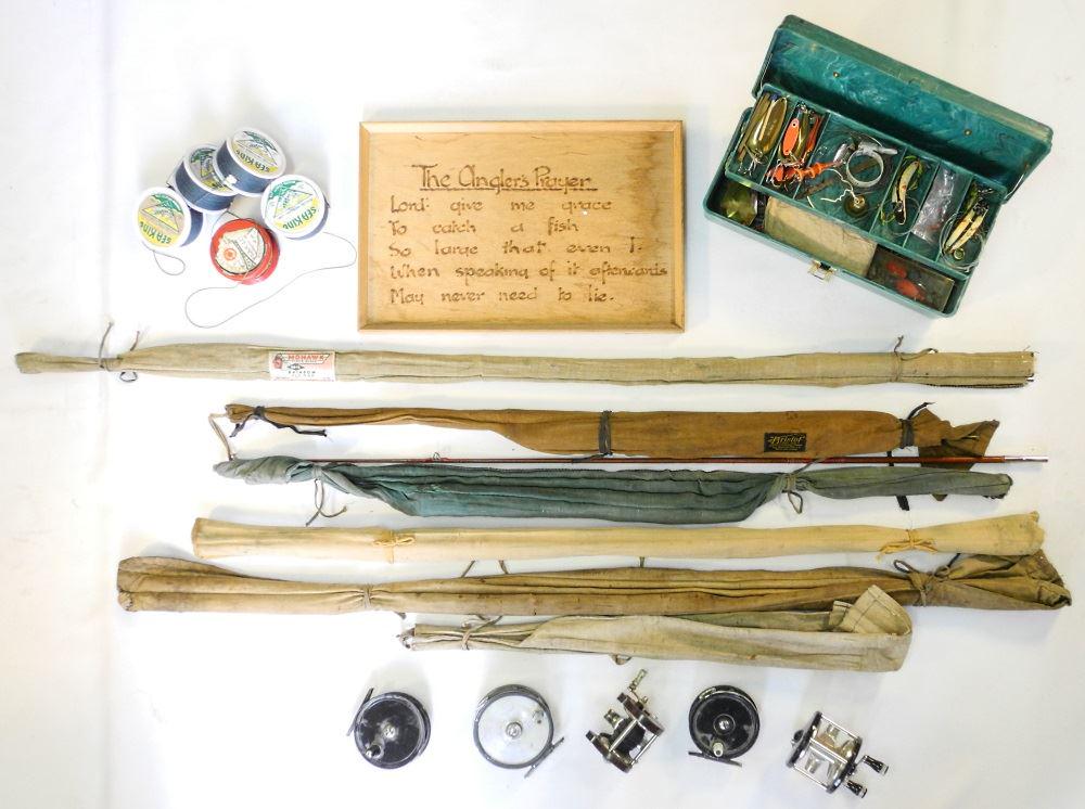 Collection of Various Fly Rods, Reels, Sundries. (1 of 5)