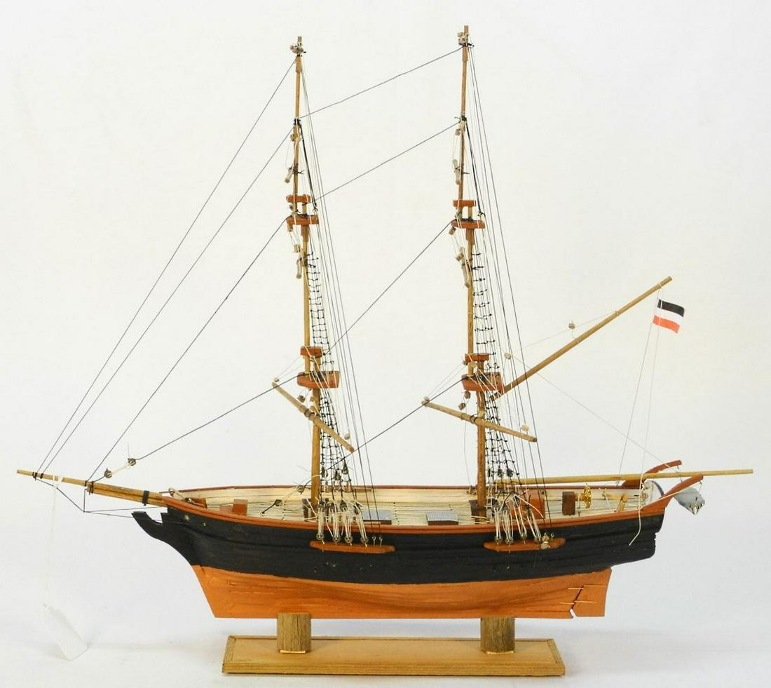 Model Ship "Freya", 19 1/2" length. (1 of 2)