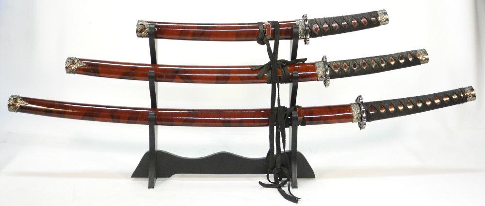 3 Swords on Stand. (1 of 4)