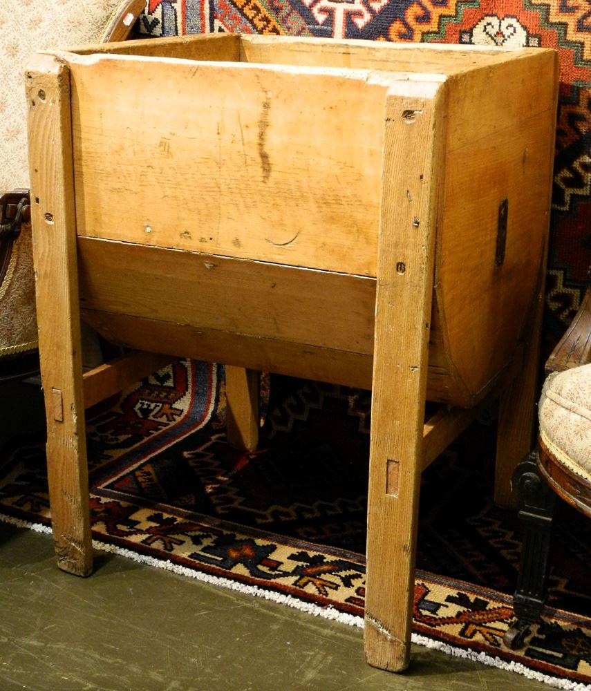 Canadiana Pine Churn, 30 1/2" high.: Canadiana Pine Churn, 30 1/2" high.