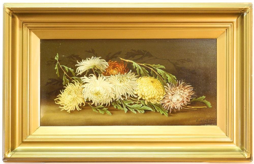 Oil on Canvas Signed E. Steele '02, 11 1/2" x 23 1/2", (1 of 3)