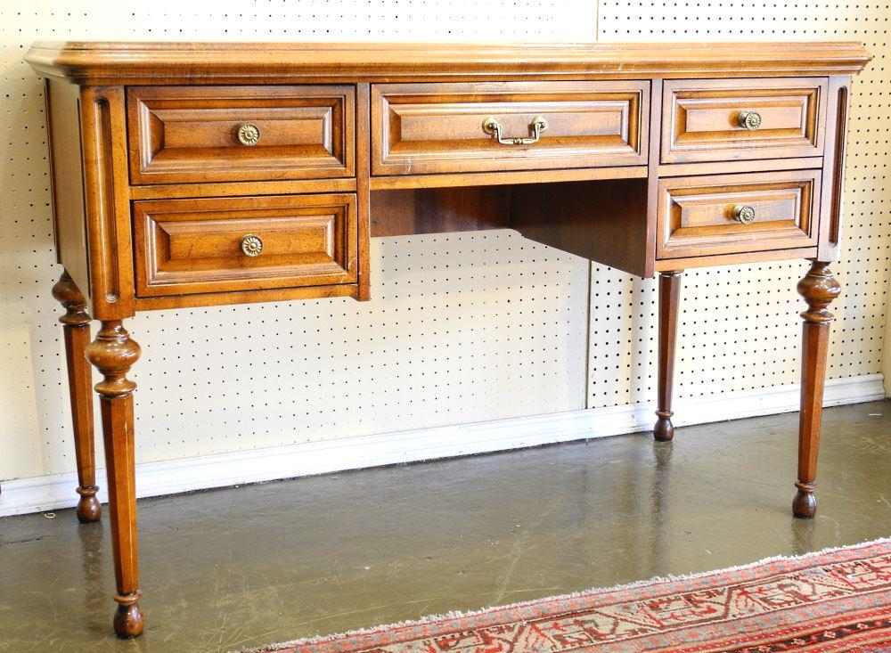 Strathroy Walnut Desk.: Strathroy Walnut Desk.
